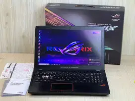 Asus ROG STRIX GL553VD i7-7700HQ RAM 16 GTX 1050 4 GB Fullset