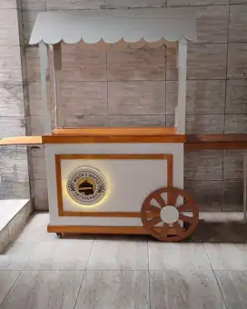 Menerima tempahan booth gerobak steling usaha booth bazar  dll