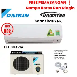 FREE PEMASANGAN! AC DAIKIN 2 PK EVO INVERTER - FTKF50AV14 R32 TURBO