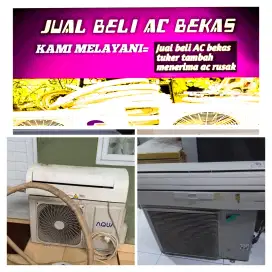 Terima ac bekas rusak