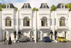RUMAH 2,5 LANTAI 850jt DESAIN AMERICAN CLASSIC DEKAT KAMPUS GUNADARMA