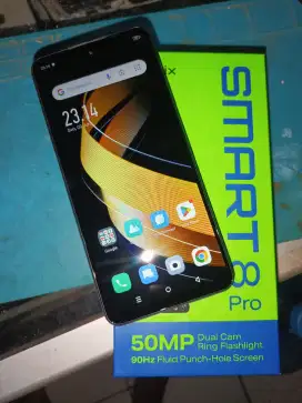 Infinix smart 8 pro ram 8/128gb fulset