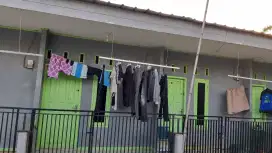 Rumah petakan di kontrakan