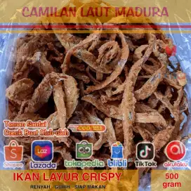 Promo Gratis Ongkir COD Camilan Laut Madura Kerupuk Keripik Emping