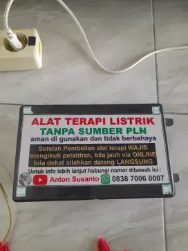 Alat terapi listrik anton susanto