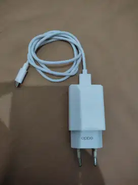 Charger ORI bekas Oppo a3s tipe micro