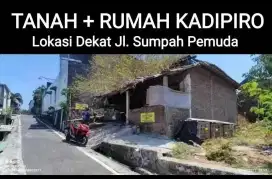 TANAH MURAH KADIPIRO DEKAT JL. SUMPAH PEMUDA.