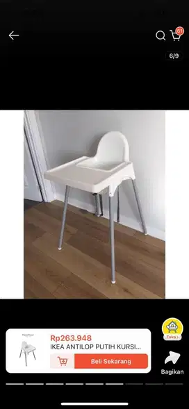 murah ikea baby chair kursi bayi.