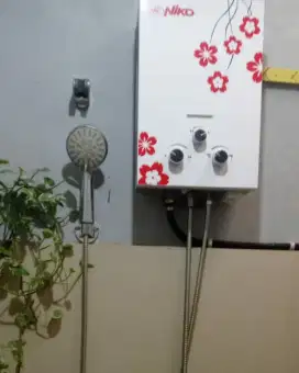 New # Water Heater Gas Merk Niko