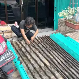 service rolling door folding gate murah