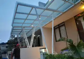 Canopy atap kaca 85