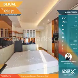 Apartemen Benson Pakuwon Mall tipe studio lantai 22 Furnish