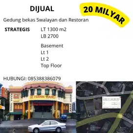 JUAL CEPAT Gedung Eks Swalayan Manado