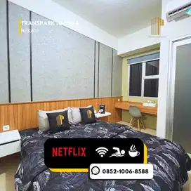 Sewa apartemen harian tranpark juanda premium bekasi