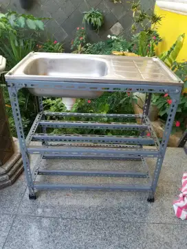 Wastafel Stainless