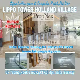 Dijual office space di Lippo Tower Holland Village,Cempaka Putih,Jkt