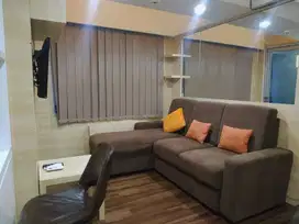 PROMO unit bulanan apartemen jarrdin dua kamar tidur furnished mewah