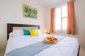 For Rent 2 Bedrooms Apartment Puri Casablanca in South Jakarta Furnish