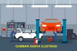 Dijual Lelang Tanah dan Bangunan Bengkel Mobil/Motor