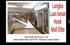 Stand Pakuwon Trade Center (PTC surabaya Hook dekatFoodcourt luas 36m2