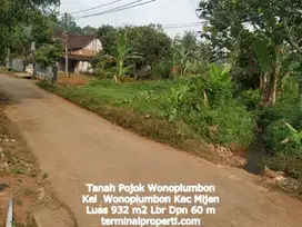 Tanah SHM Pojok di Wonoplumbon Kec Mijen Semarang Barat