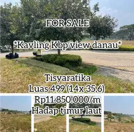 JUAL Kavling Kota Baru Parahyangan KBP view danau