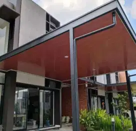 Canopy atap alderon+plafon PVC 88