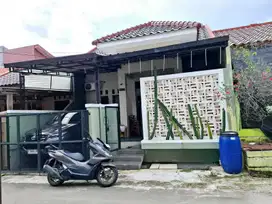 Rumah 2 lt dkt Stasiun Cileubut SHM Taman  Tirta Cimanggu Tanah Sareal