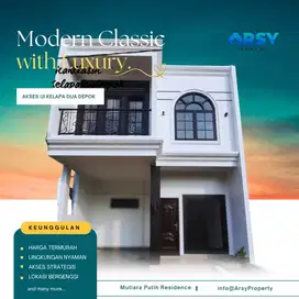 Keindahan rumah modern eropa - 2 menit Mako Brimob kelapa dua Depok