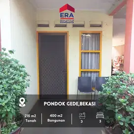 Dijual Rumah Nyaman dan Asri di Pondok Gede Bekasi