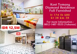 Kost Tomang Diamond Residence 38kamar Full Furnished