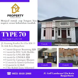 Rumah Komersil di KM 33 Banjarbaru