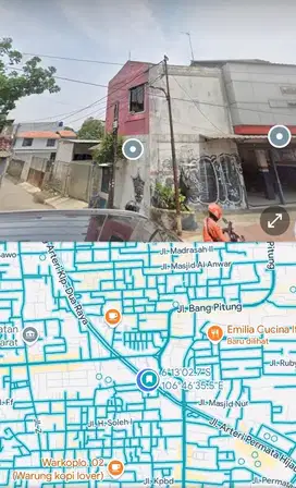DIJUAL TANAH 600 M + ADA BGN 20 M ARTERI KELAPA DUA  - JAKBAR