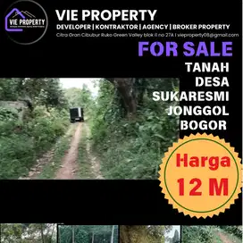 DIJUAL TANAH LUAS COCOK UNTUK PETERNAKAN SUKARESMI JONGGOL
