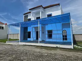 Rumah baru gress minimalis di cluster telukan grogol dekat solo baru
