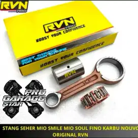 STANG SEHER PISTON MIO SMILE MIO SOUL FINO KARBU NOUVO ORIGINAL RVN