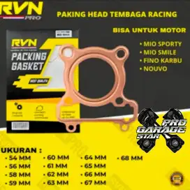 PERPAK GASKET PAKING PACKING BLOK HEAD HED TEMBAGA MIO SPORTY