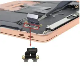 DC Power Jack Board MacBook Air 2018 to 2020 A2179, A1932, A2337