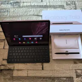Samsung Tab S8 5G Sein (8/128) Mulus Fullset + Keyboard Original