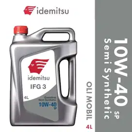 Oli Idemitsu IFG3 10W40 Cocok untuk Semua Mobil Bensin
