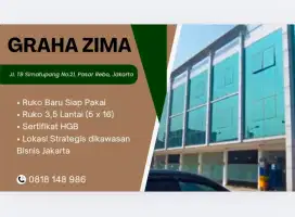 JUAL CEPAT RUKO BARU 3,5 LANTAI DIKAWASAN CBD TB SIMATUPANG, JAKARTA