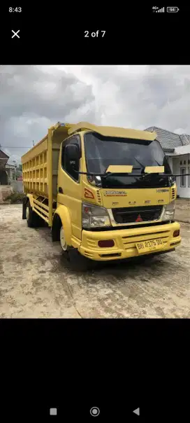 Mitsubishi Canter FE 74 HDV dump truck