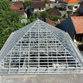 Jasa renovasi atap rumah rangka baja ringan terpasang