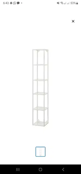 Rak besi dari IKEA