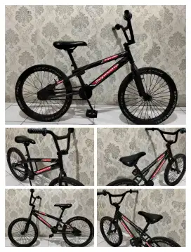 Sepeda BMX REM TORPEDO supreme ukuran 20 untuk umur 5 sampai 15 tahun