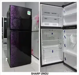 Kulkas sharp 2 pintu