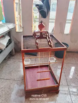 Kandang Kotak Ruji Senar
