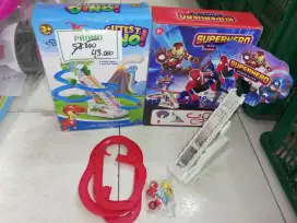 Mainan Anak Slide Tangga Baterai