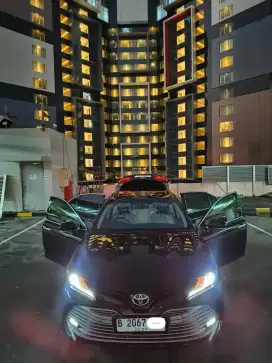CAMRY V 2019 HITAM SUNROOF NAVI-HDMI-BT-USB Terawat ISTIMEWA