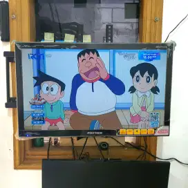 Tv led polytron 24inch normal analog